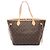Borsa Tote Louis Vuitton Neverfull MM Monogram Marrone