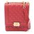 Chanel Boy Matelassé Schultertasche Rot