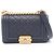 Borsa a Spalla Chanel Boy Small Blu navy