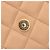 Borsa a tracolla Chanel Matelassé in pelle beige - vista 9