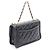 Sac à bandoulière Chanel Matelassé en agneau noir - vue 2