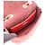 Borsa Chanel Matelassé in agnello rosso - vista 3