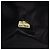 Borsa a tracolla Chanel Wild Stitch in pelle nera Nero - vista 5