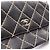 Borsa a tracolla Chanel Wild Stitch in pelle nera Nero - vista 7