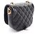 Borsa a tracolla Chanel Matelassé Small Flap Nero - vista 2