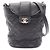 Borsa a tracolla Chanel Matelassé in pelle nera Nero