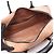 Borsa Tote Bowling Matelassé Chanel Handbag Marrone Nero - vista 3