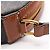 Céline Borsa a Spalla Celine Triomphe Round Purse Marrone Nero - vista 7