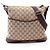 Borsa a Spalla Gucci GG Canvas Marrone Beige