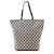 Borsa Tote Gucci GG Canvas Nero Beige