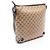 Borsa a Spalla Gucci Abbey GG Crystal Marrone Beige - vista 2