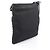 Bolsa de ombro Gucci em couro preto e lona de nylon - vista 2