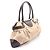 Bolso de hombro Salvatore Ferragamo Gancini Castaño Beige - vista 2