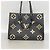 Borsa Tote Louis Vuitton Monogram Empreinte Bicolor OnTheGo MM Nero Beige - vista 12