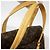 Borsa Louis Vuitton Monogram Beverly GM Marrone - vista 8