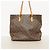 Borsa Tote Louis Vuitton Monogram Cabas Mezzo Marrone - vista 15