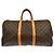 Louis Vuitton Keepall Bandouliere Monogram Canvas 50 Marron