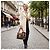 Bolso de hombro LOUIS VUITTON Olympe en lona Monogram y cuero Aurore Berry Francia Castaño Roja - vista 4
