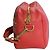 Louis Vuitton Sofia Coppola SC Borsa Bowling Slim Pelle Rossa Rosso - vista 9
