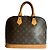 Borsa Alma Louis Vuitton in tela Monogram Marrone - vista 2