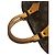 Borsa Alma Louis Vuitton in tela Monogram Marrone - vista 7