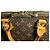 Borsa Alma Louis Vuitton in tela Monogram Marrone - vista 8