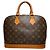 Borsa Louis Vuitton Alma Marrone - vista 2