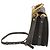 Chloé Borsa a tracolla CHLOE Nile Medium in pelle nera Crossbody Saddle Italia Nero - vista 7