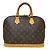 Borsa Louis Vuitton Alma Monogram Canvas PM Marrone