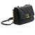 Chanel 19 Bolsa de Couro Navy Gold Silver HDW 26 cm Bolsa de Ombro e Mão Azul marinho - vista 2