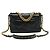 Chanel 19 Bolsa de Couro Navy Gold Silver HDW 26 cm Bolsa de Ombro e Mão Azul marinho - vista 3