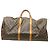 Borsa Boston Louis Vuitton Keepall 60 Marrone - vista 2
