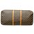 Borsa Boston Louis Vuitton Keepall 60 Marrone - vista 3