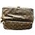 Borsa a Spalla Louis Vuitton Saumur 30 Marrone - vista 3