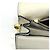 PRADA 1BD159 Borsa 2-Way in pelle Vitello Daino Bianco - vista 10
