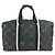 Borsa Boston Chanel Old Travel Line Nero Bianco - vista 2