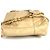 CHANEL Vintage Matelassé gesteppte Leder Tote Bag Beige - Ansicht 5