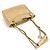 CHANEL Vintage Matelassé gesteppte Leder Tote Bag Beige - Ansicht 9