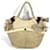 Borsa Chanel Fishnet CC Coco Mark Logo Large Beige - vista 2