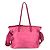 Borsa Tote a Spalla in Nylon Rosa Prada