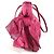 Borsa Tote a Spalla in Nylon Rosa Prada - vista 3