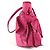 Borsa Tote a Spalla in Nylon Rosa Prada - vista 4