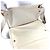Hermès Sac à bandoulière en coton et cuir beige Hermes - vue 12