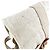 Hermès Sac à bandoulière en coton et cuir beige Hermes - vue 9