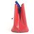Borsa a secchiello Louis Vuitton Epi NeoNoe Bicolor Rosso Blu - vista 3