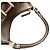 Borsa Abbey Gucci in pelle cioccolato Marrone scuro - vista 9