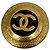 Orecchini a clip Chanel Vintage Coco Mark D'oro - vista 4