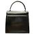 Borsa a mano in pelle nera Salvatore Ferragamo con nastro Vara - vista 2