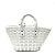 Borsa a tracolla in vernice Balenciaga Bianco - vista 2