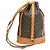 Zaino Louis Vuitton Randonnee Monogram Canvas GM Marrone - vista 3